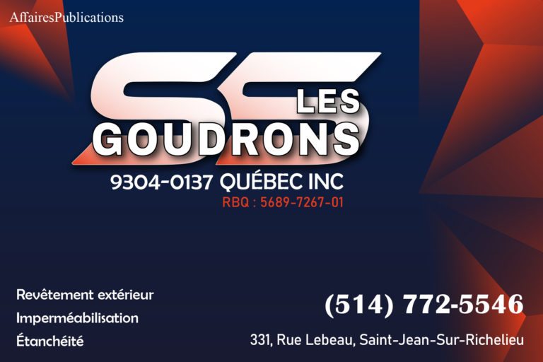 LES GOUDRONS S.S <br/> 9304-0137 QUÉBEC INC