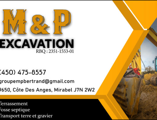 EXCAVATION M ET P ENR