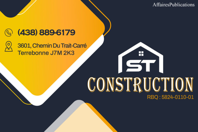 S&T CONSTRUCTION<br/>9469-3744 QUÉBEC INC