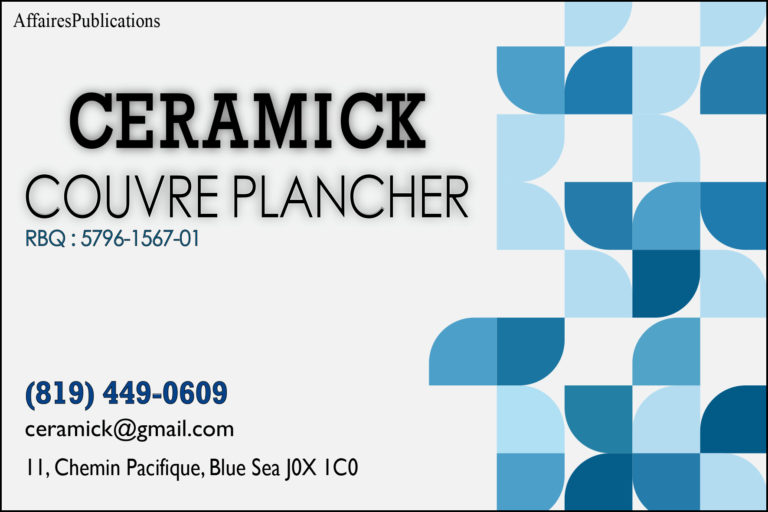 CERAMICK COUVRE PLANCHER 9433-0206 QUÉBEC INC
