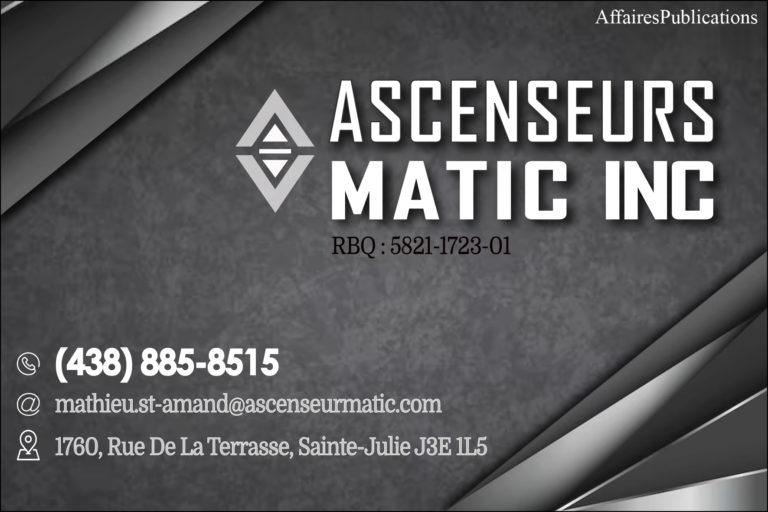 ASCENSEURS MATIC INC