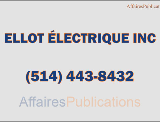 ELLOT ÉLECTRIQUE INC