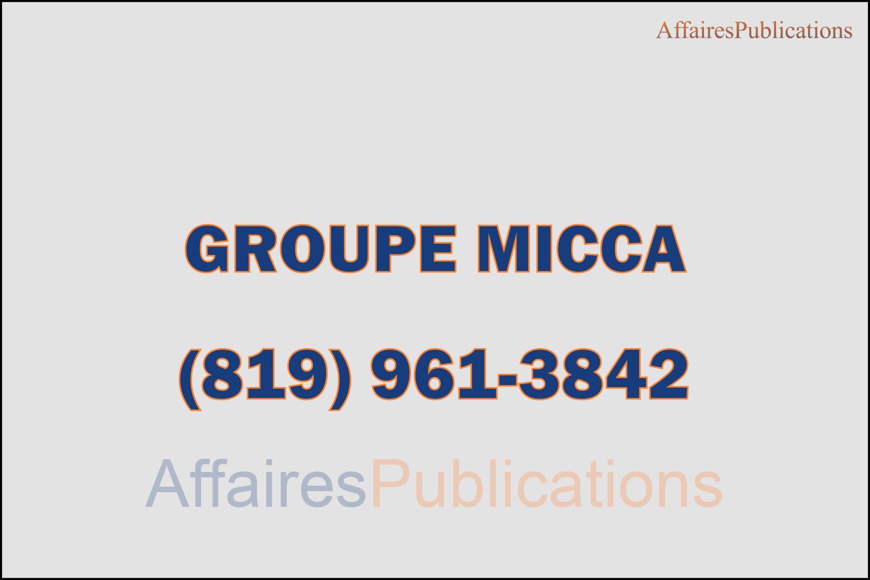 GROUPE MICCA