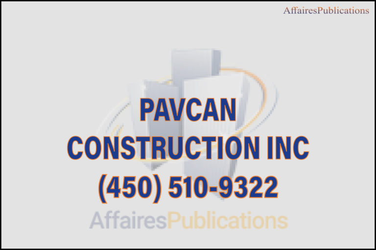 PAVCAN CONSTRUCTION INC