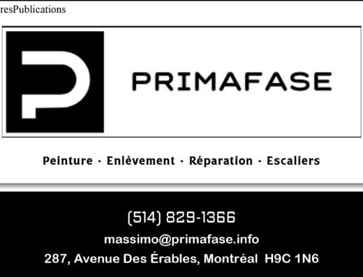CONSTRUCTION PRIMA FASE INC