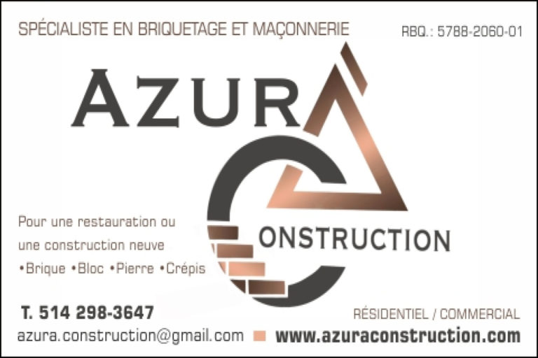 AZURA CONSTRUCTION INC