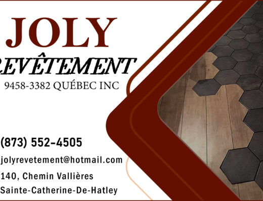 JOLY REVÊTEMENT <br/>  9458-3382 QUÉBEC INC