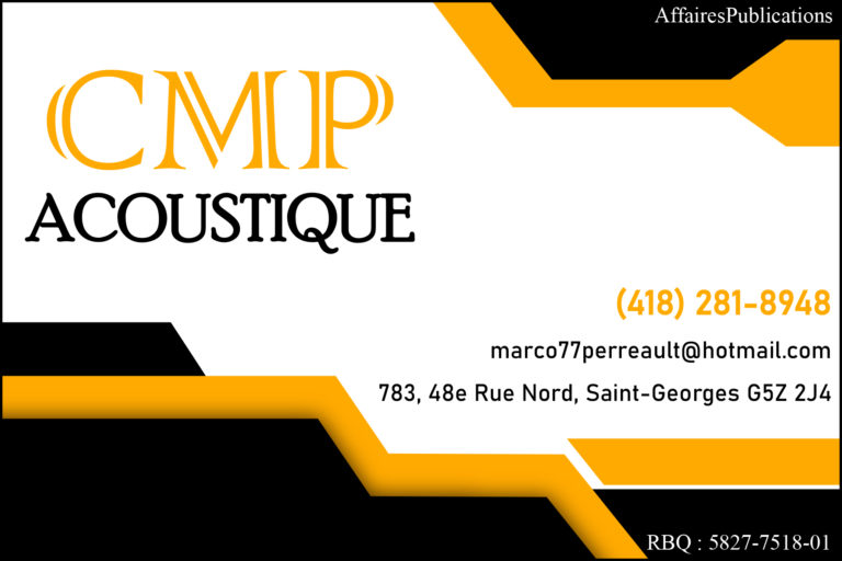 CMP ACOUSTIQUE INC