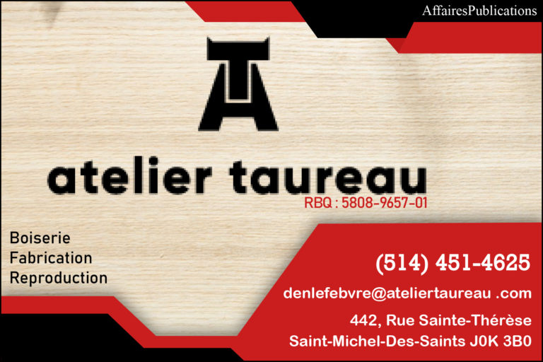 ATELIER TAUREAU INC
