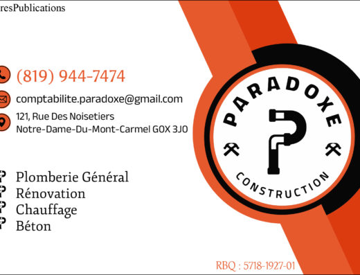 PARADOXE CONSTRUCTION