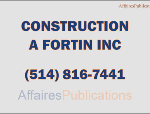 CONSTRUCTION A FORTIN INC