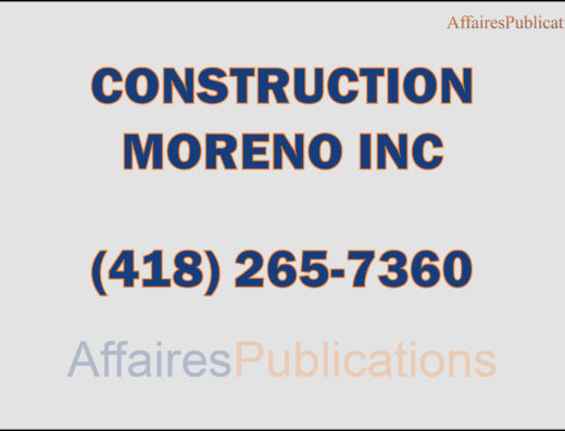 CONSTRUCTION MORENO INC