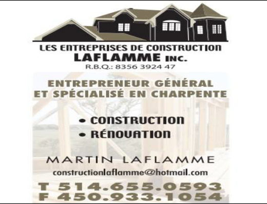 LES ENTREPRISES DE CONSTRUCTION LAFLAMME INC