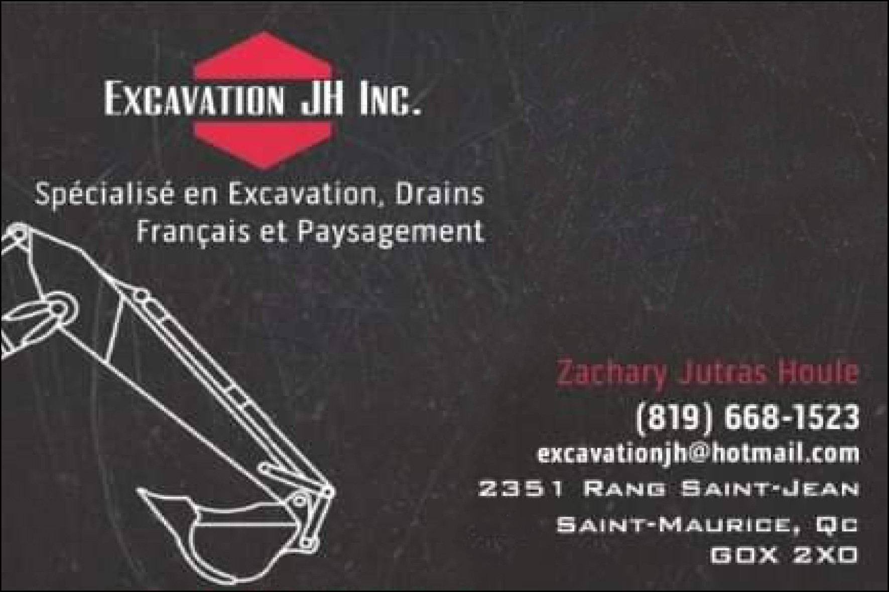 EXCAVATION JH INC
