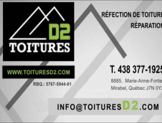 TOITURES D2 INC