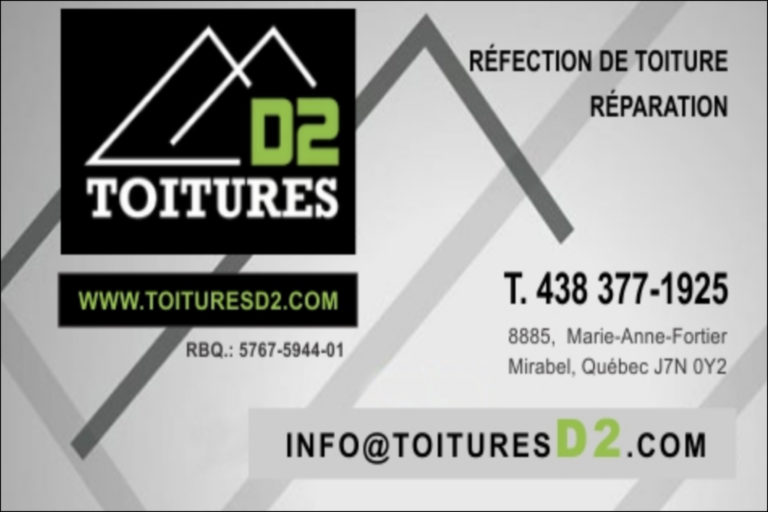 TOITURES D2 INC