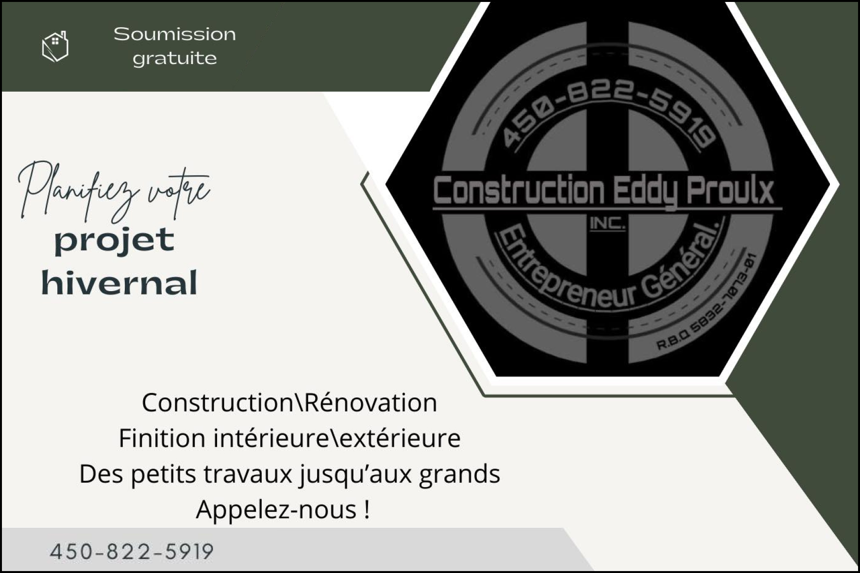 LES CONSTRUCTIONS EDDY PROULX