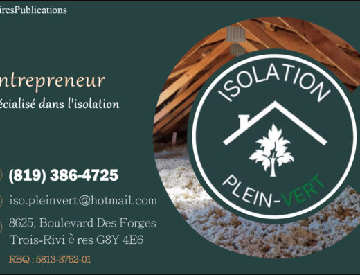 ISOLATION PLEIN-VERT INC