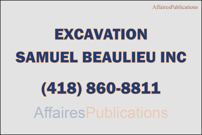 EXCAVATION SAMUEL BEAULIEU INC