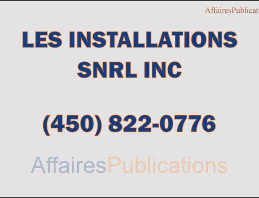 LES INSTALLATIONS SNRL INC