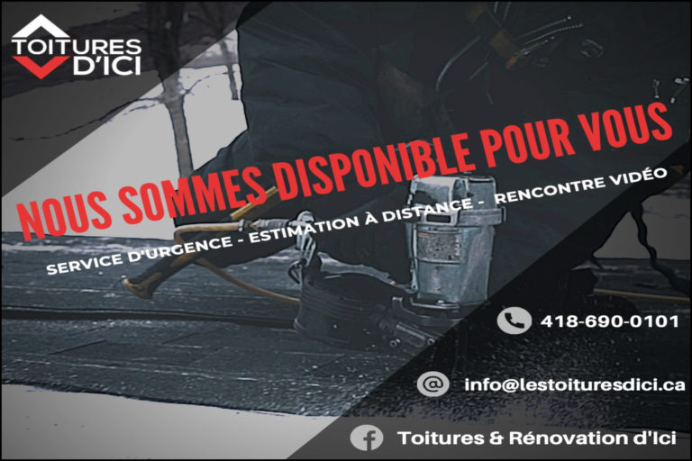 LES TOITURES D&rsquo;ICI INC