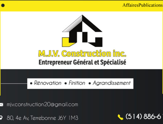 M J V CONSTRUCTION INC