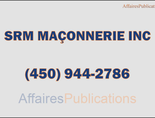 SRM MAÇONNERIE INC
