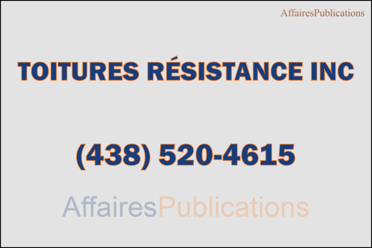 TOITURES RÉSISTANCE INC