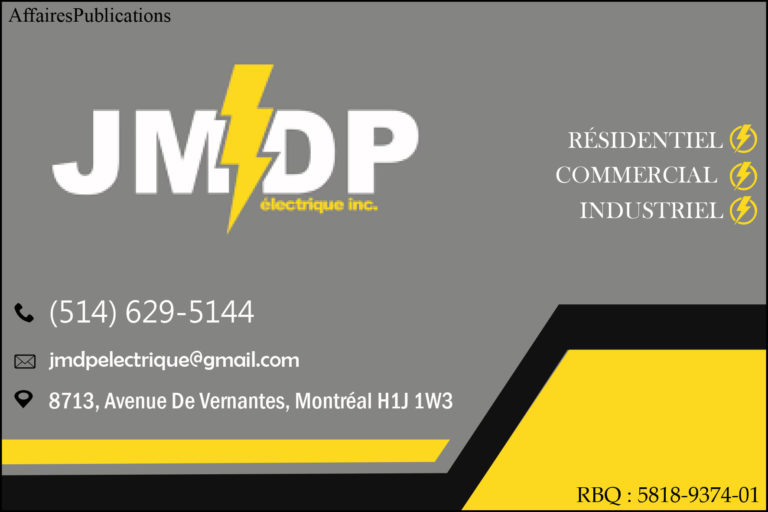 JMDP ÉLECTRIQUE INC