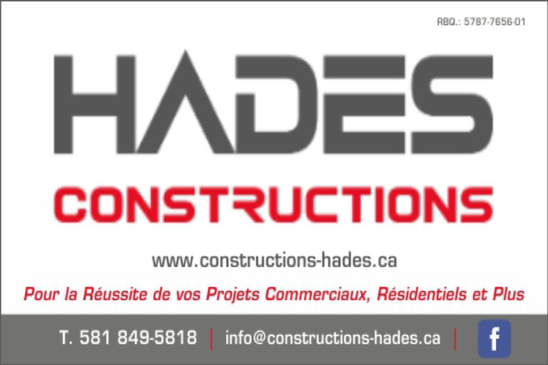 CONSTRUCTIONS HADÈS INC