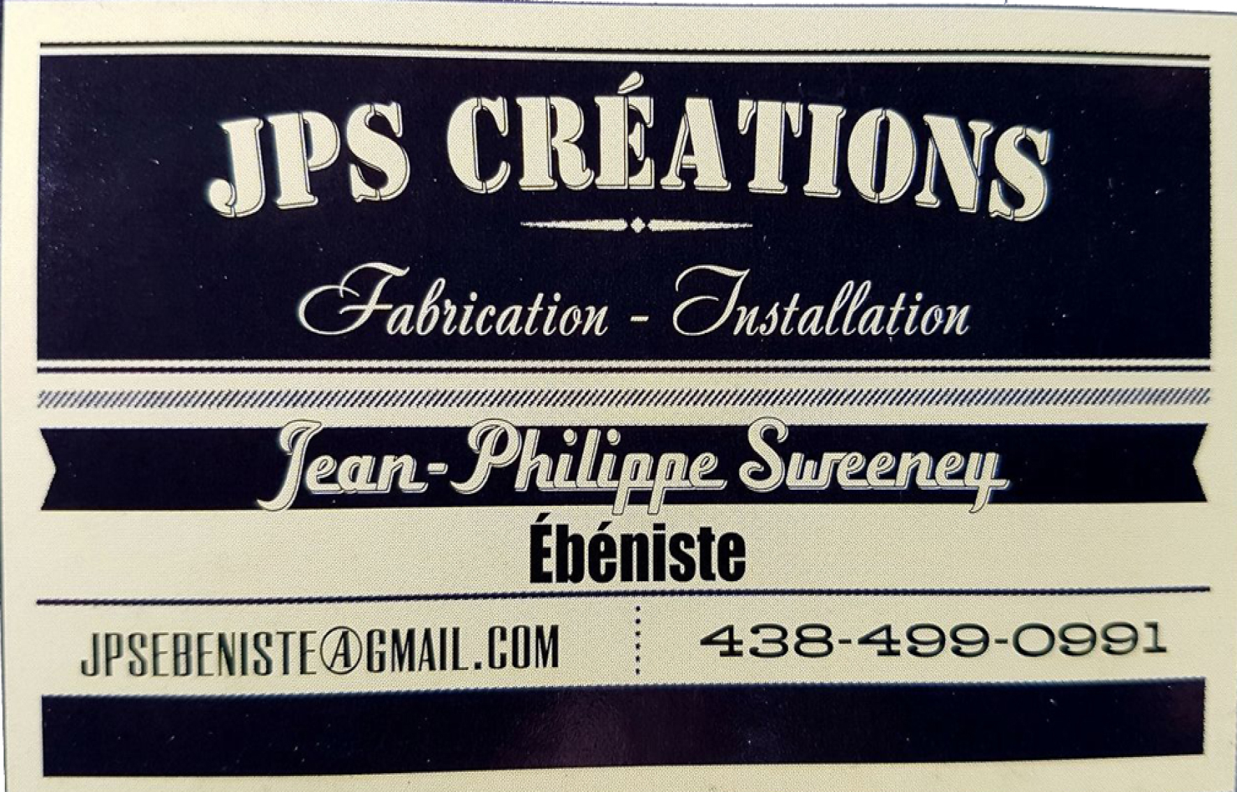 JPS CRÉATIONS INC