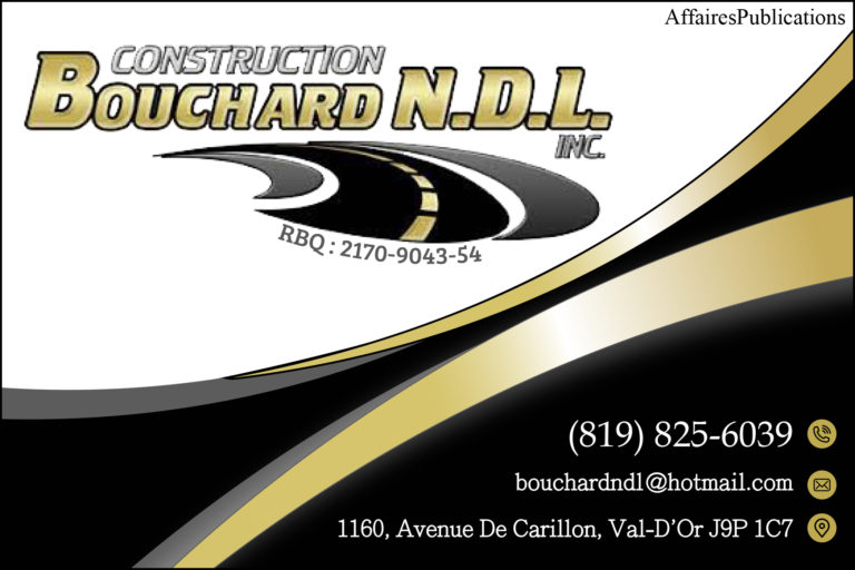 CONSTRUCTION BOUCHARD N.D.L.