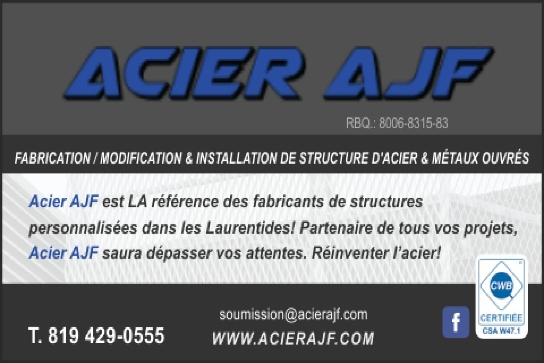 ACIER AJF