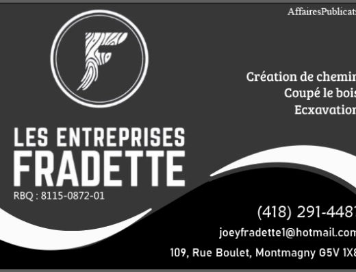 LES ENTREPRISES FRADETTE