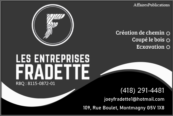 LES ENTREPRISES FRADETTE