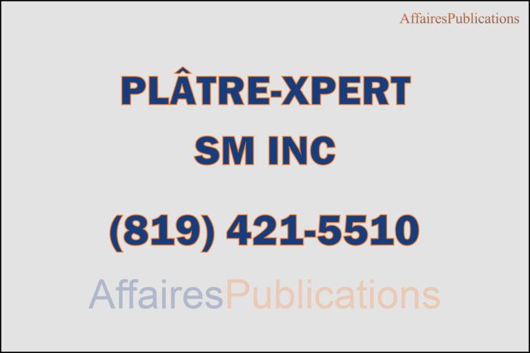 PLÂTRE-XPERT SM INC