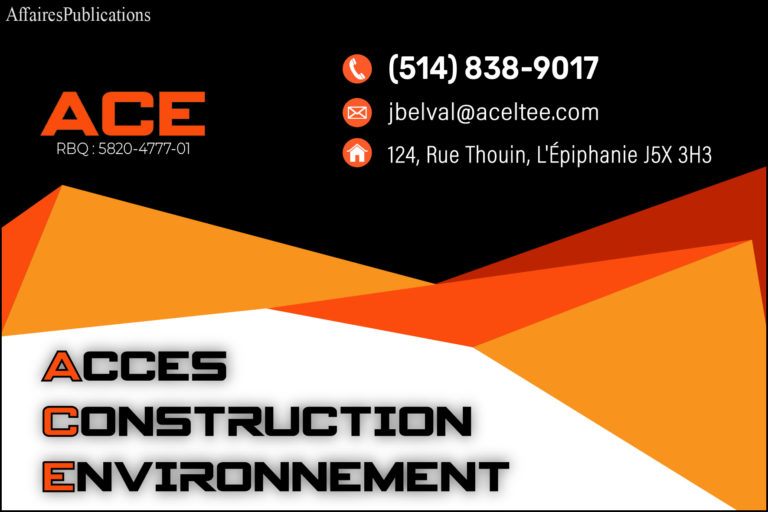 ACCÈS CONSTRUCTION ENVIRONNEMENT LTÉE