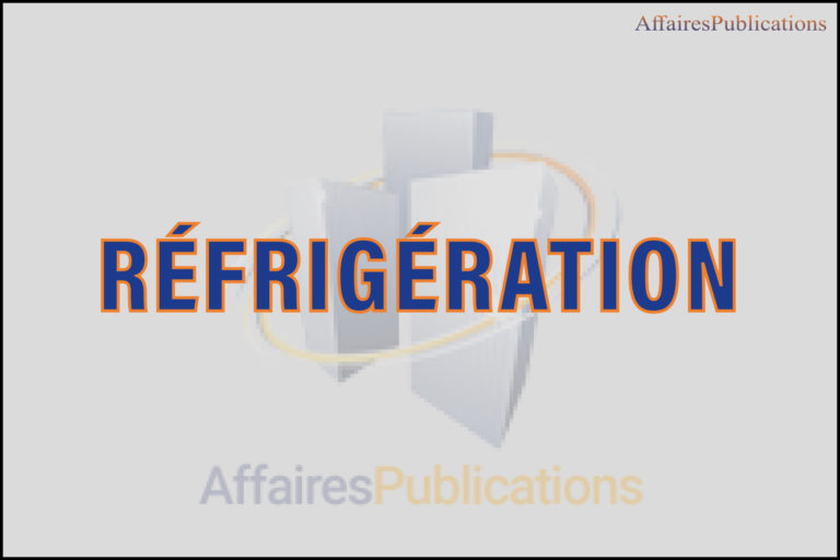 RÉFRIGÉRATION