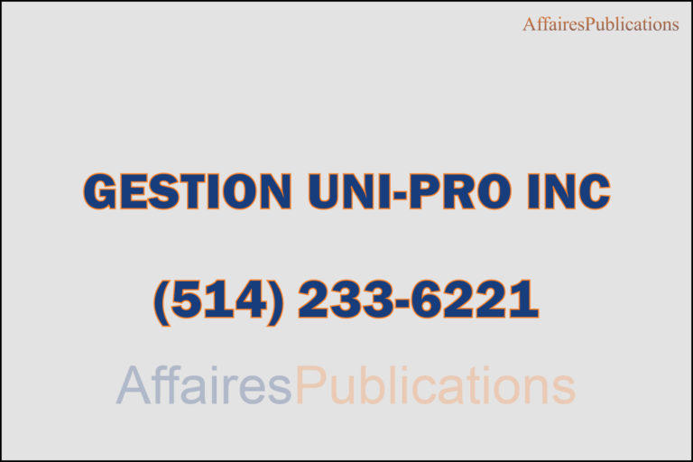 GESTION UNI-PRO INC