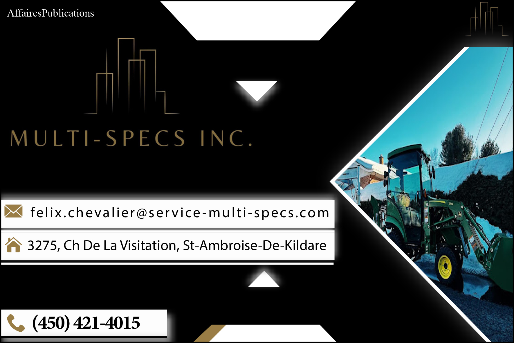 SERVICES MULTI-SPECS LANAUDIÈRE INC