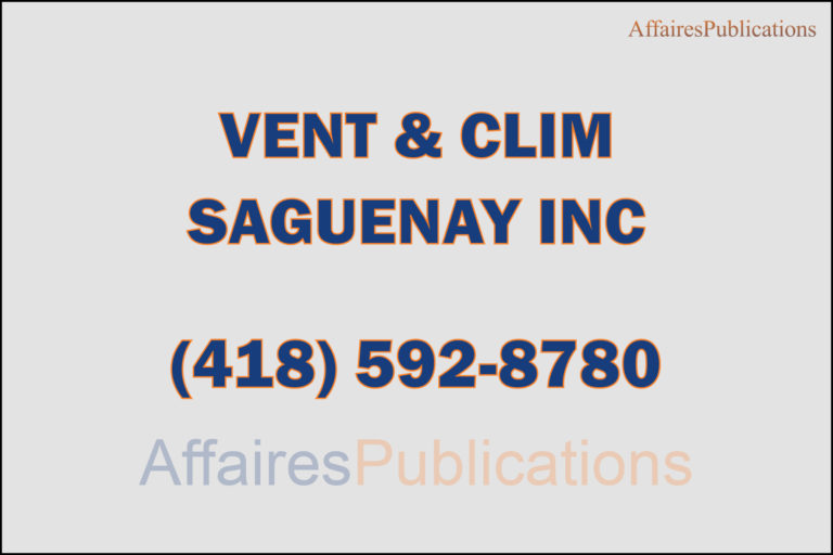 VENT & CLIM SAGUENAY INC