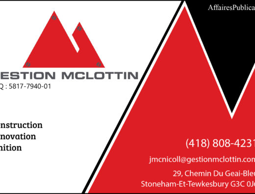 GESTION MCLOTTIN INC