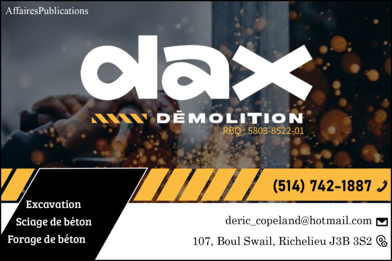 DAX DÉMOLITION INC