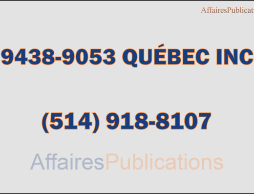9438-9053 QUÉBEC INC