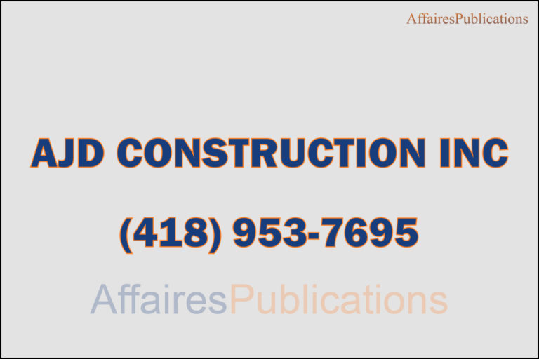 AJD CONSTRUCTION INC