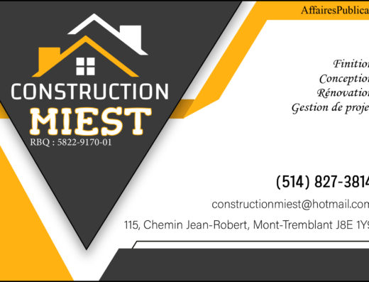 CONSTRUCTION MIEST INC