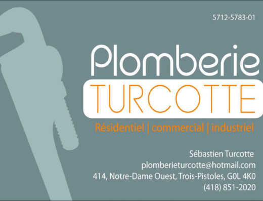 PLOMBERIE TURCOTTE<br/>9352-5715 QUÉBEC INC