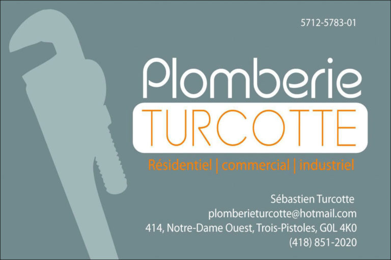 PLOMBERIE TURCOTTE<br/>9352-5715 QUÉBEC INC
