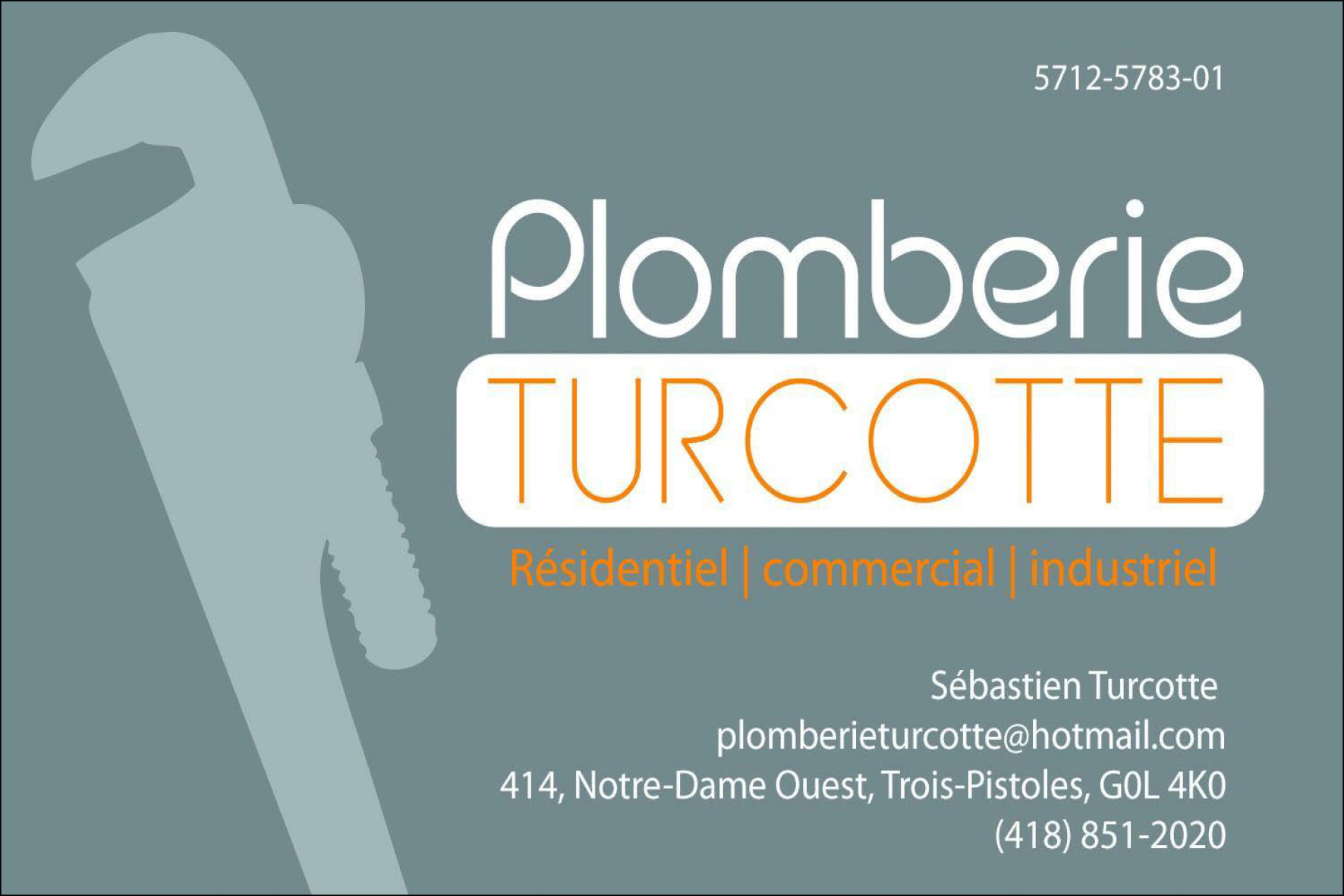 PLOMBERIE TURCOTTE9352-5715 QUÉBEC INC