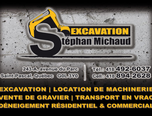 EXCAVATION STÉPHAN MICHAUD